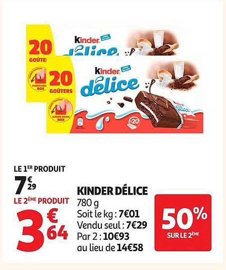 KINDER DÉLICE 780 g