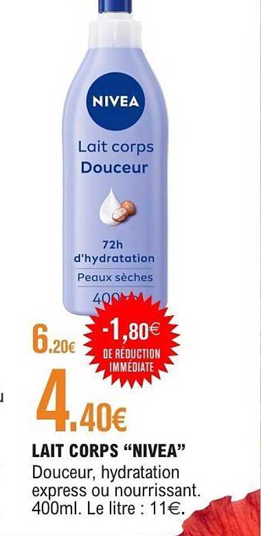 LAIT CORPS “NIVEA”