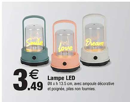 Lampe LED