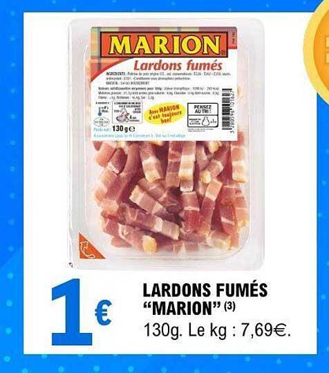 LARDONS FUMÉS “MARION”