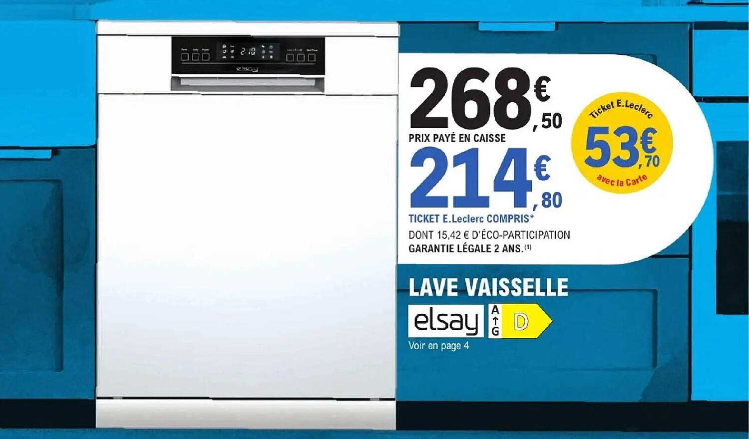 LAVE VAISSELLE elsay