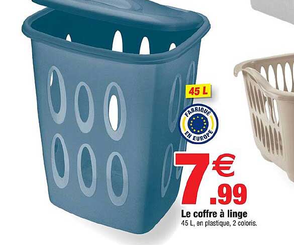 Le coffre à linge