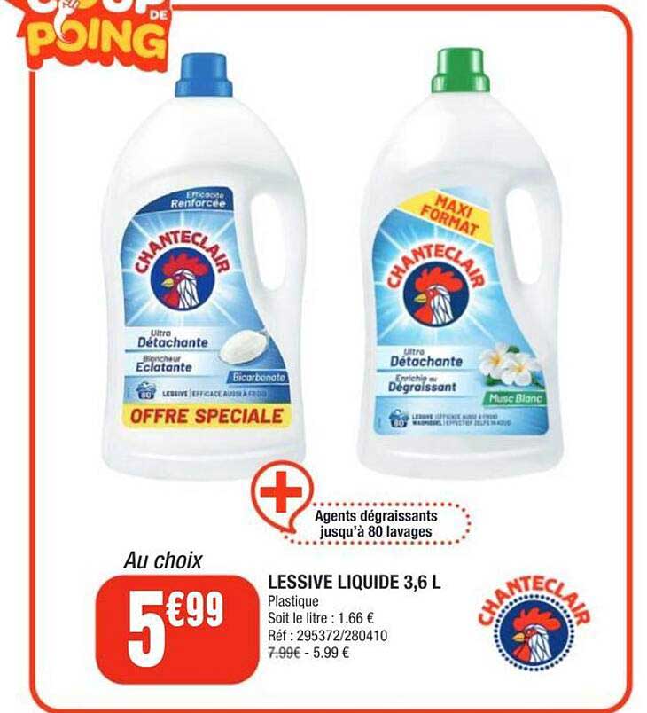 LESSIVE LIQUIDE 3,6 L