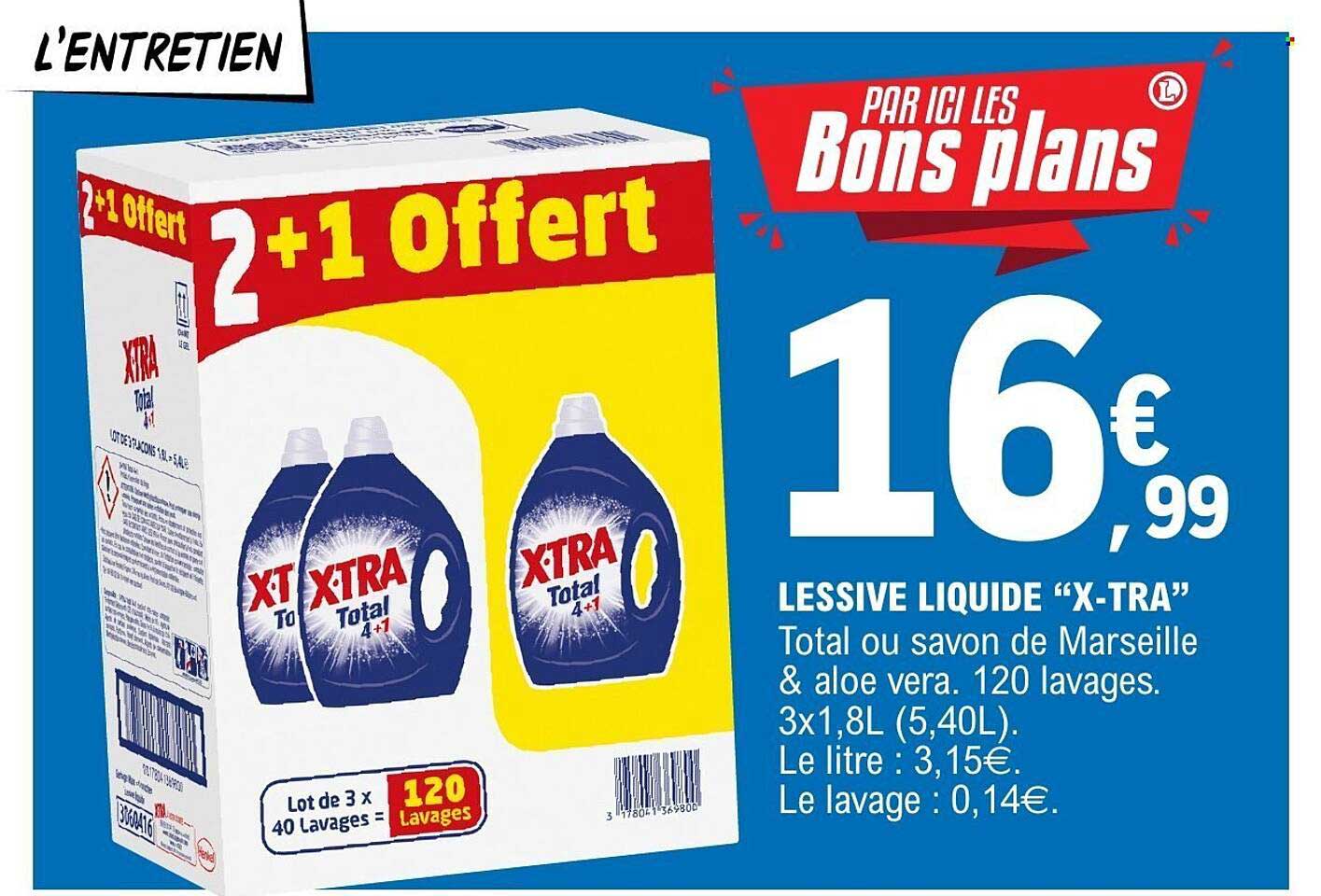 LESSIVE LIQUIDE “X-TRA”