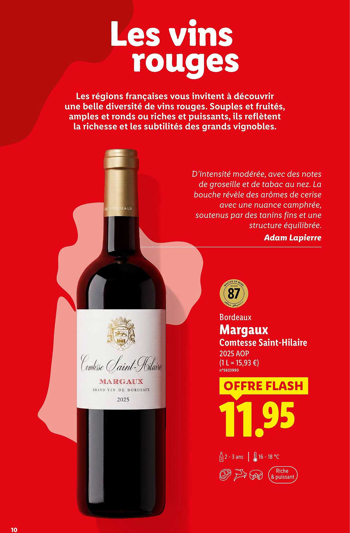 Margaux Comtesse Saint-Hilaire 2025 AOP