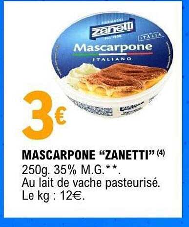 MASCARPONE “ZANETTI”