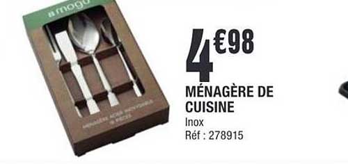 MÉNAGÈRE DE CUISINE