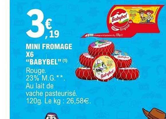 MINI FROMAGE X6 “BABYBEL”