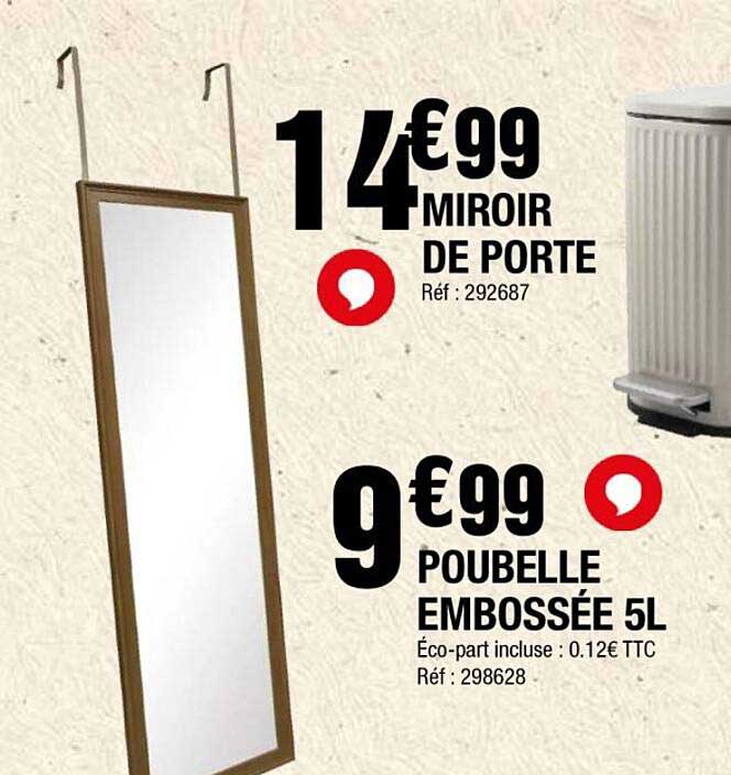 MIROIR DE PORTE