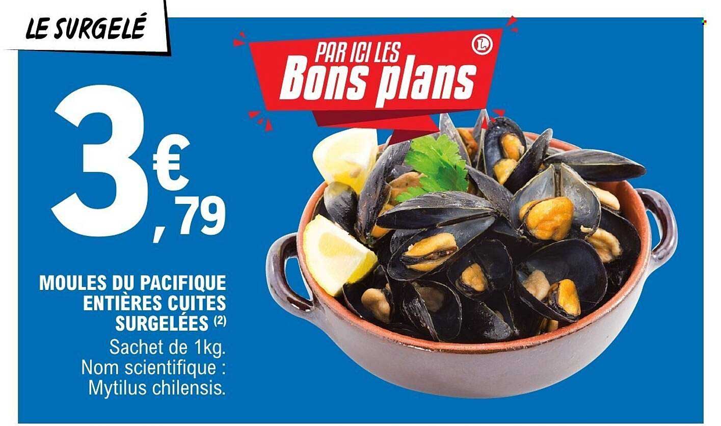 MOULES DU PACIFIQUE ENTIÈRES CUITES SURGELÉES (2)