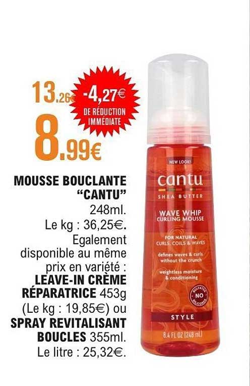 MOUSSE BOUCLANTE "CANTU"
