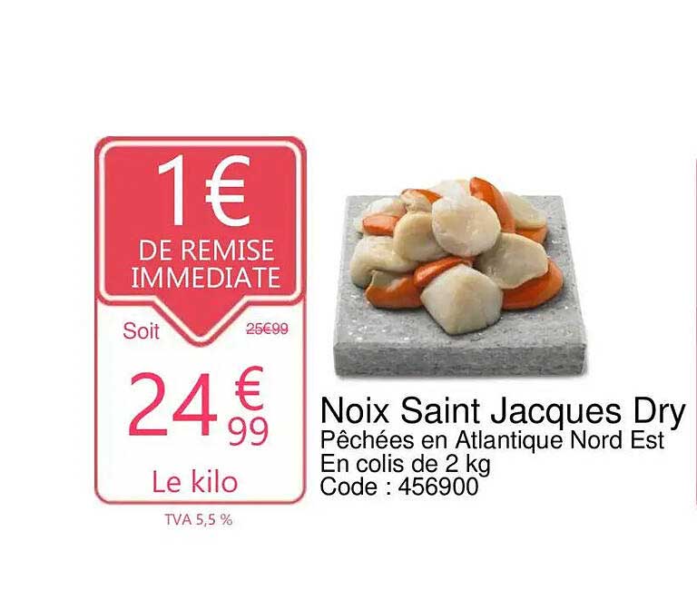 Noix Saint Jacques Dry
