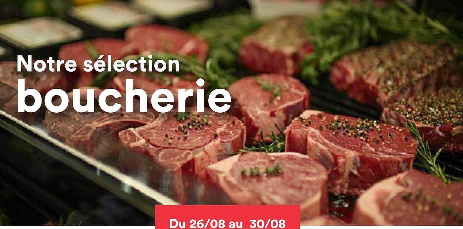Notre sélection boucherie