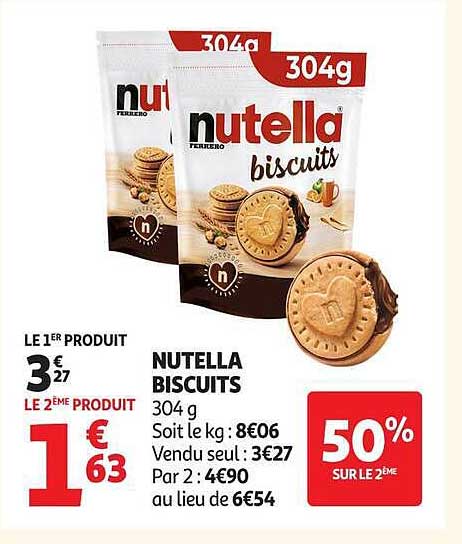 NUTELLA BISCUITS 304 g