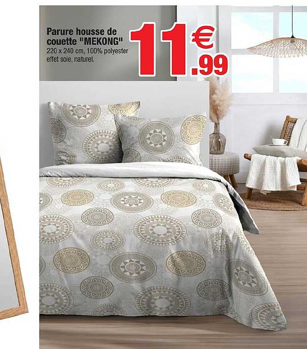 Parure housse de couette "MEKONG"