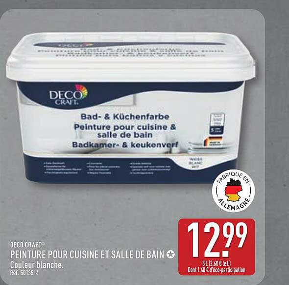 PEINTURE POUR CUISINE ET SALLE DE BAIN