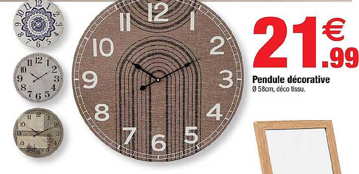 Pendule décorative