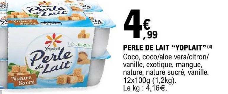 PERLE DE LAIT “YOPLAIT” (3)