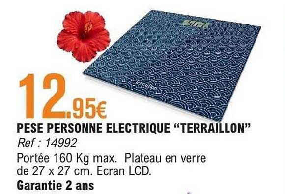 PESE PERSONNE ELECTRIQUE “TERRAILLON”