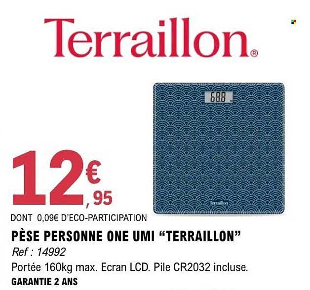 PÈSE PERSONNE ONE UMI “TERRAILLON”