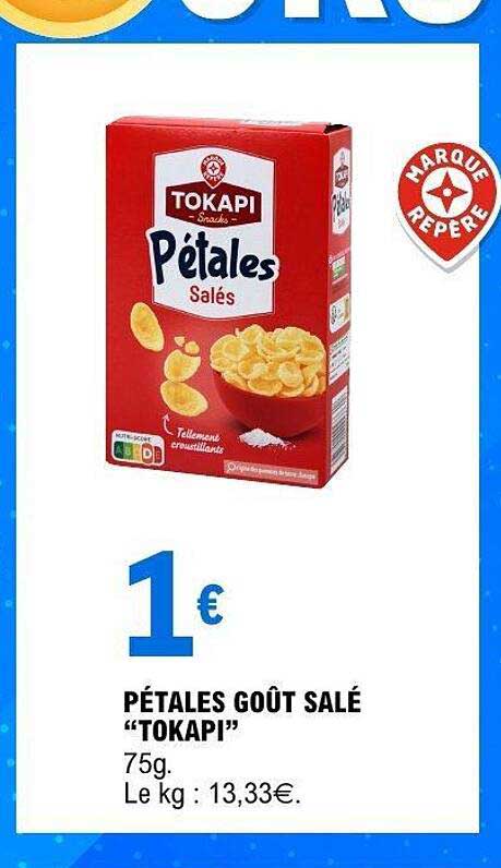 PÉTALES GOÛT SALÉ “TOKAPI”