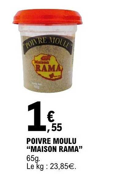 POIVRE MOULU “MAISON RAMA”