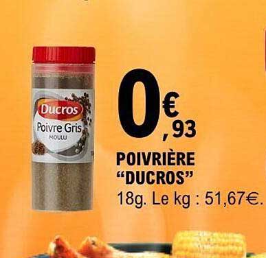 POIVRIÈRE “DUCROS”