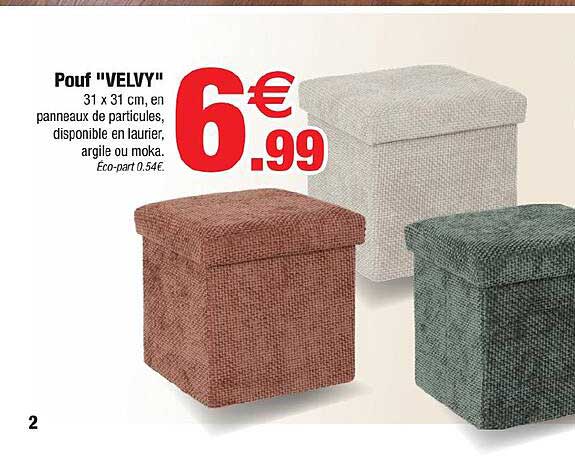 Pouf "VELVY"