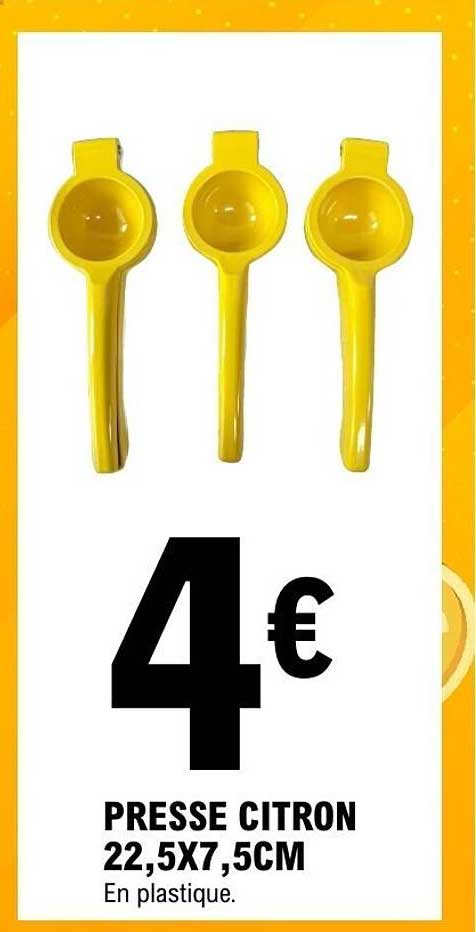 PRESSE CITRON 22,5X7,5CM