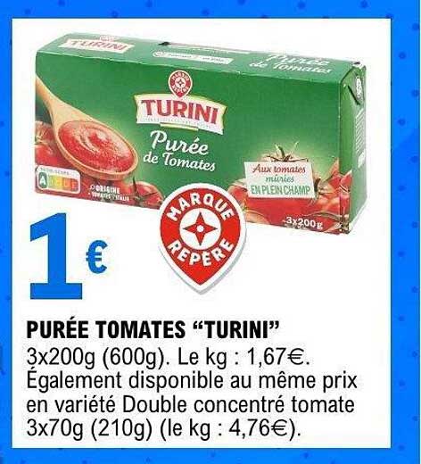 PURÉE TOMATES “TURINI”