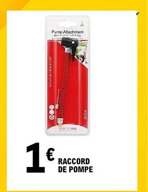 RACCORD DE POMPE