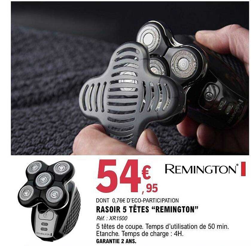 RASOIR 5 TÊTES “REMINGTON”