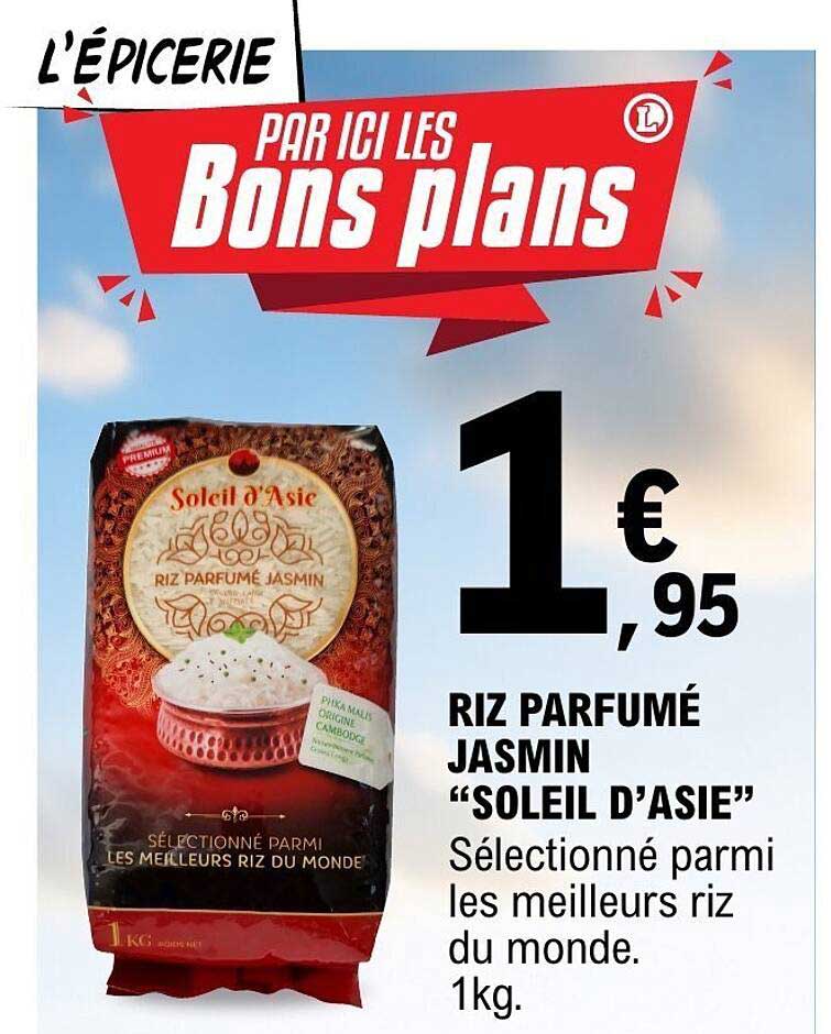 RIZ PARFUMÉ JASMIN "SOLEIL D’ASIE"