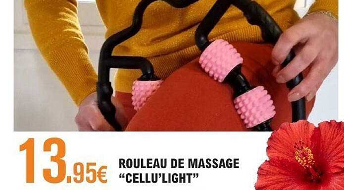 ROULEAU DE MASSAGE “CELLU’LIGHT”