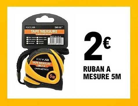 RUBAN A MESURE 5M