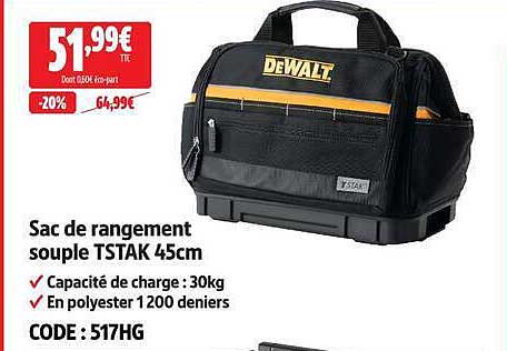 Sac de rangement souple TSTAK 45cm