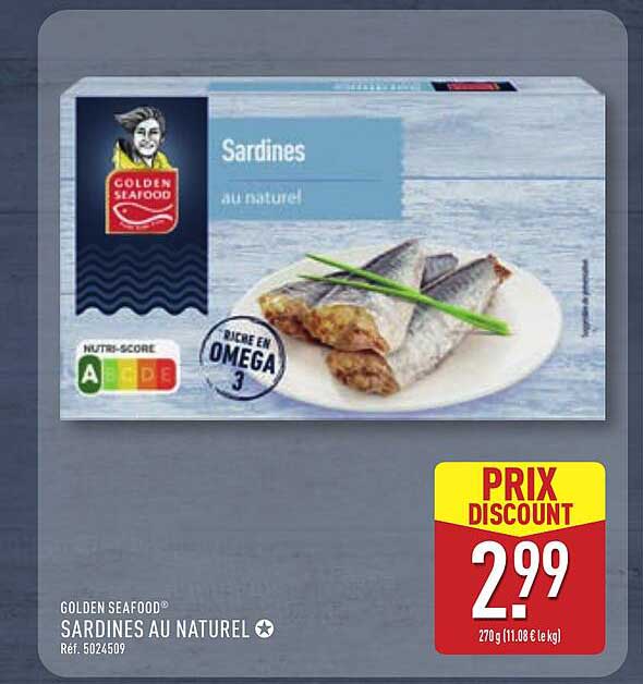 SARDINES AU NATUREL