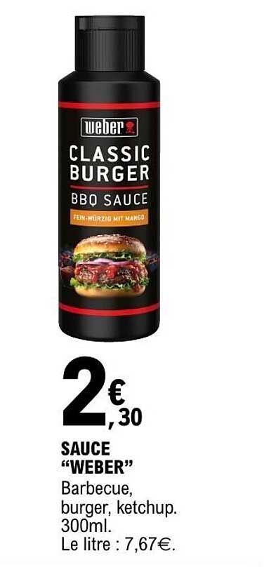 SAUCE “WEBER”
