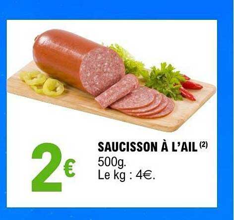 SAUCISSON À L’AIL (2)