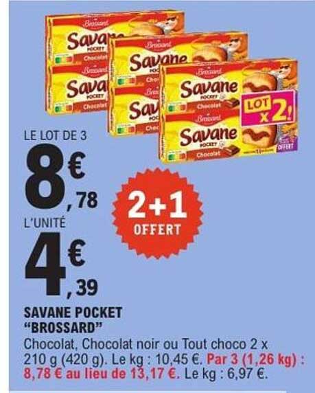 SAVANE POCKET “BROSSARD”