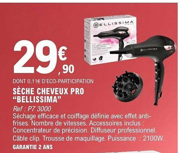 SÈCHE CHEVEUX PRO “BELLISSIMA”