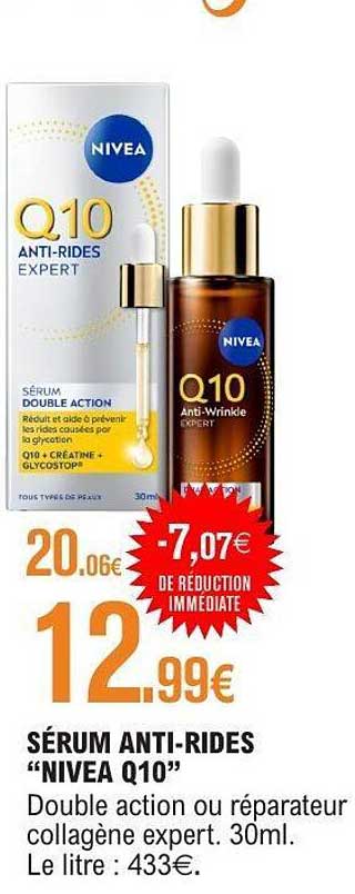 SÉRUM ANTI-RIDES “NIVEA Q10”