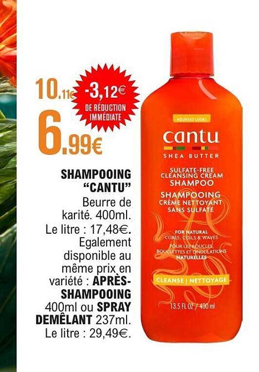 SHAMPOOING “CANTU”