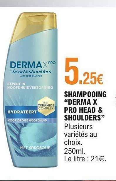 SHAMPOOING “DERMA X PRO HEAD & SHOULDERS”
