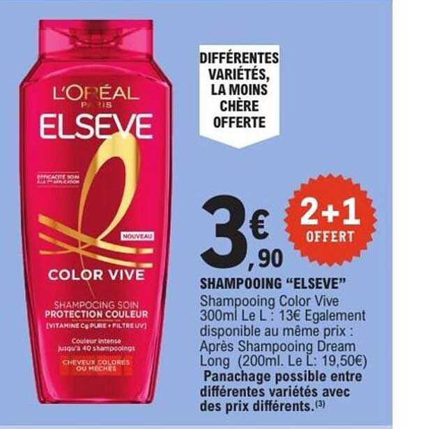 SHAMPOOING “ELSEVE”