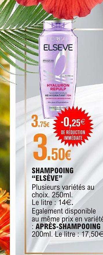 SHAMPOOING “ELSÈVE”