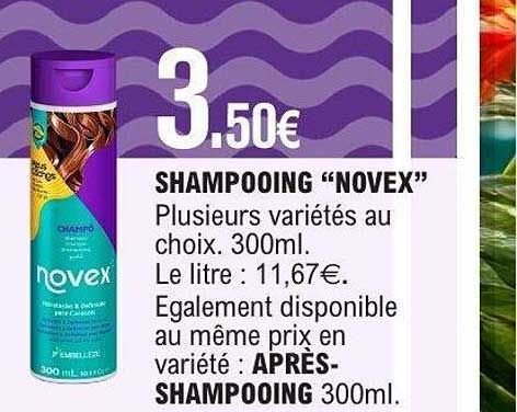SHAMPOOING “NOVEX”