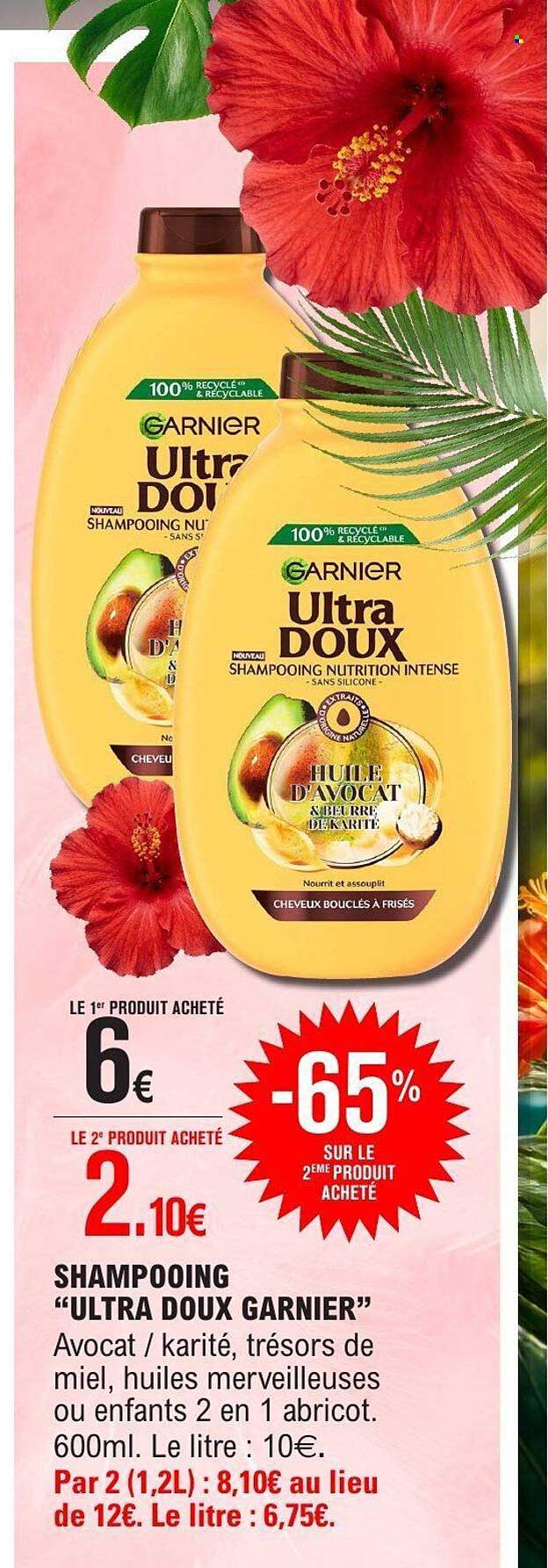 SHAMPOOING “ULTRA DOUX GARNIER”