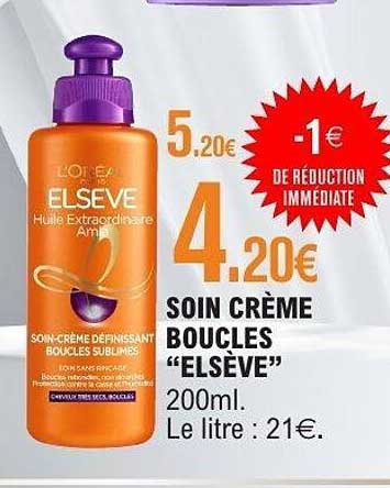 SOIN CRÈME BOUCLES “ELSEVE”