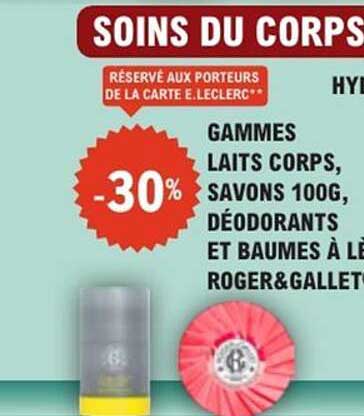 SOINS DU CORPS